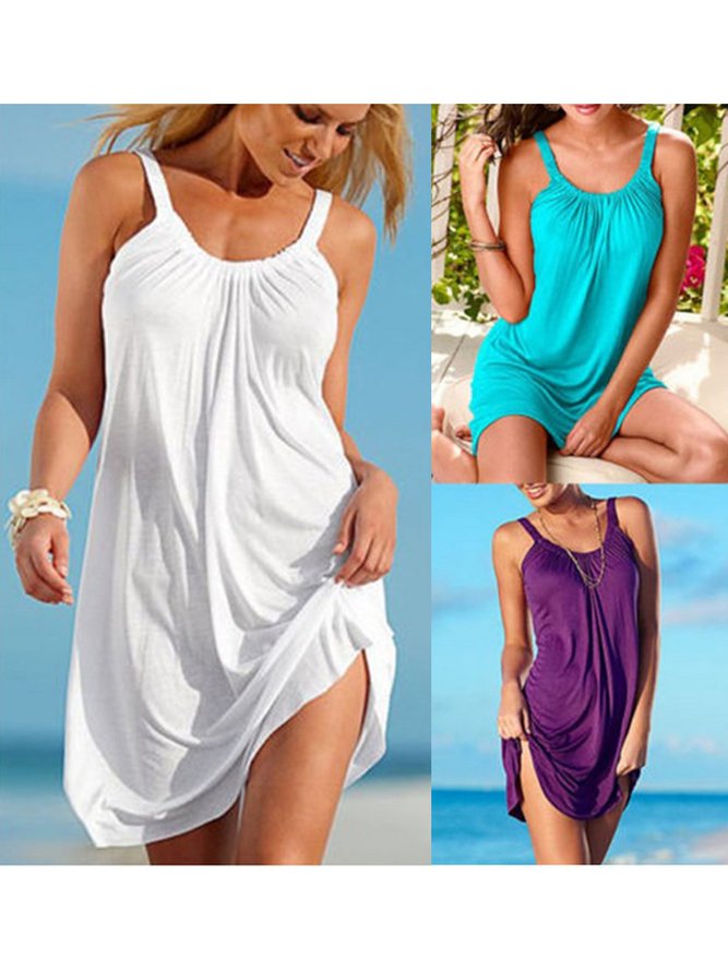 Spaghetti Summer Casual Dresses