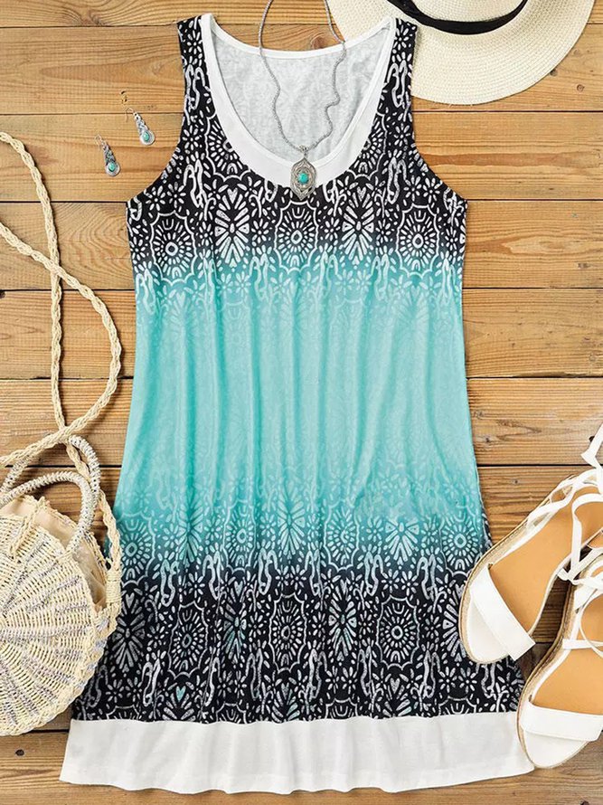 Tribal Holiday Sleeveless Dresses