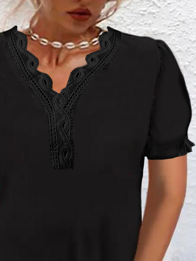 Elegant Loose Lace Dress