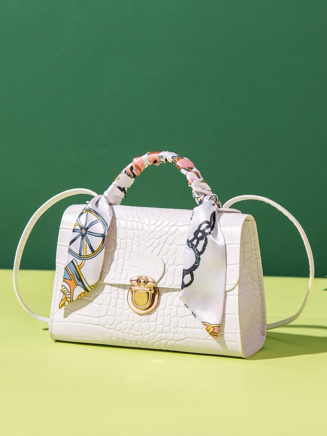 Casual Leather Ribbon Crossbody Clutch Urban Vacation Women